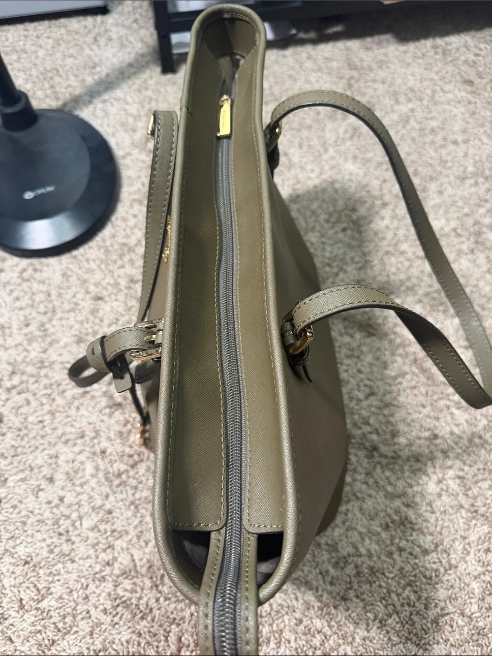 Michael Kors saffiano leather